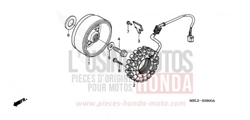 GENERATRICE NT650VY de 2000